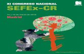 XI Congreso naCIonal seFex-Crcongreso2018.sefex.es/documentos/Programa-preliminar...Alargamiento en dis-plasias óseas. Reconstrucción ósea en el tratamiento de la infección ósea