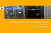PETIC - versión 3.0 REVISADO · Versión 3 7 Plan Estratégico de Tecnologías de la Información y las Comunicaciones 2019-2022 Versión 3 Ministerio de Relaciones Exteriores y