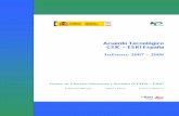 Acuerdo Tecnológico CSIC – ESRI Españadigital.csic.es/bitstream/10261/57975/1/Informe2007_2008... · 2021. 2. 10. · ArcGis Desktop ArcView ArcEditor ArcInfo 4000 3000 1000 Extensiones