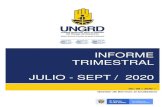 INFORME TRIMESTRAL JULIO - SEPT / 2020portal.gestiondelriesgo.gov.co/Documents/Atencion-al... · 2020. 10. 23. · Durante el período Julio - Septiembre de 2020 el índice de gestión