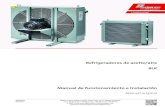 Manual de funcionamiento e instalación BLK · 2021. 7. 1. · En refrigeradores de aire encontrará en la parte superior del refrigerador tornillos con ojo M10 dispuestos para el