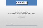 Estudio sobre Oferta de Crédito para pymesreventazon.meic.go.cr/informacion/estudios/2011/... · oferta de crédito a disposición de las PYMES costarricenses en el año 2011, así