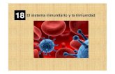 18 El sistema inmunitario y la inmunidad · 2019. 8. 3. · BARRERAS PRIMARIAS. Mecanismo de defensa externos. PIEL-Grosor de la piel-Proceso de queratinización y descamación.-Presencia