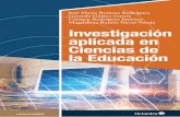 Investigación aplicada en Ciencias de la Educación - MUESTRA · 2020. 11. 26. · 8 Investigación aplicada en Ciencias de la Educación 6. Huella ecológica y digital: innovación