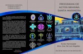 PROGRAMA DE ESTIMADOS COFRADES, “CABANYALERS” Y … · 2021. 3. 31. · Misa conjunta ofrecida por la Hermandad del Santo Silencio y Veracruz y la Hermandad del Santísimo Cristo