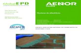 AENOR GlobalEPD - Formato DAP construcción ANFAPA MORTE… · Fecha de emision: 2021-02-15 Fecha de expiración: 2026-02-14 La validez declarada está sujeta al registro y publicación