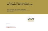 10x10 Càpsules d’Innovació Social · 2019. 9. 17. · 10x10 Càpsules d’Innovació Social 2020 3 1. Datos básicos “La salud mental se define como un estado de bienestar en