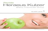 Revista - Kulzer México | Salud bucal en las mejores manoskulzer-info.mx/RevistasKulzer/Revista 2014-1.pdf · de los padres, se inició el tratamiento con el mejoramiento de las