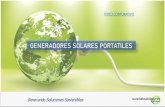 GENERADORES SOLARES PORTATILES - Sustainablearth Latamsustainablearthlatam.com/wp-content/uploads/2020/01/... · 2020. 1. 2. · Se recomiendan que trabajen al 80% de su capacidad