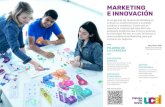 MARKETING E INNOVACIÓN · 2021. 6. 8. · creatividad 2 inglÉs 1 economÍa taller de innovaciÓn 2 ventas estrategias de facilitaciÓn y distribuciÓn insights e investigaciÓn