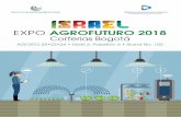 EXPO AGROFUTURO 2018 · 2018. 8. 1. · Durante EXPO AGROFUTURO 2018, Israel tendrá una muestra de 14 empresas con soluciones diversas tales como, riego de precisión, monitoreo