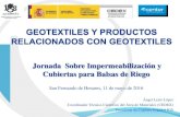 Jornada Sobre Impermeabilización y Cubiertas para Balsas de Riego · 2018. 9. 24. · movimientos de tierras, cimentaciones y estructuras de contenciÓn (une-en 13251) sistemas de