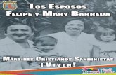 Los y arrEda - BARRICADA · 2020. 1. 7. · “Los esposos Felipe y Mary Barreda, mártires cristianos sandinistas ¡Viven!” , es una producción de la Alcaldía del Poder Ciudadano