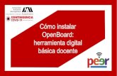 Cómo instalar OpenBoard: herramienta digital básica docentecontingencia.azc.uam.mx/assets/pdf/tutoriales/Aulas... · 2020. 8. 16. · herramienta digital básica docente . Introducción