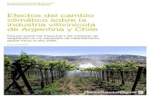 Efectos del cambio climático sobre la industria vitivinícola de … · 2018. 5. 6. · Efectos del cambio climático sobre la industria vitivinícola de la Argentina y Chile - 3