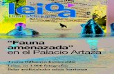 “Fauna amenazada” en el Palacio ArtazaUdal Kontserbatorioa 94 463 86 83 Conservatorio Municipal El Ayuntamiento de Leioa ac-tuará conjuntamente con los cuarenta municipios vascos