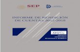 INFORME DE RENDICIÓN DE CUENTAS 2012-2018gamadero2.tecnm.mx/files/Publicaciones/irc/IRC 2012... · 05 de noviembre del año 2012, con una población estudiantil de 96 alumnos, los