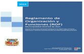 Reglamento de Organización y Funciones (ROF) · 2021. 4. 27. · Reglamento de Organización y Funciones (ROF) Municipalidad Distrital de Eten El presente documento denominado Reglamento