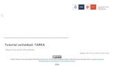 Tutorial actividad: TAREA€¦ · 1 Tutorial actividad: TAREA (Basado en la versión 2.9 de Moodle) Autores: Débora Brocca- Mónica Mariela Clapés Tutorial: Recurso Tarea de plataforma