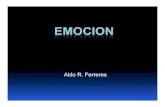 UBA - NF Emocion 2018 PDF · 2018. 10. 22. · Conducta emocional, concepto Respuesta a un estímulo desencadenante que incluye 3 componentes Motor: movimientos de miembros, postura,