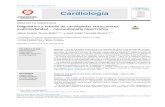 Diagnóstico y estudio de cardiopatías infrecuentes: … 2019 Vol. 26/RCC... · 2021. 3. 5. · Diagnóstico y estudio de cardiopatías infrecuentes: multimodalidad --- miocardiopatía