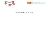MEMORIA 2019ucpsevilla.es/files/memo/Memoria UCP 2019.pdf · 2020. 8. 23. · XVIII curso de proctología para residentes de 3º y 4º año 23/05/19 25/05/19 IX curso cirugía laparoscópica