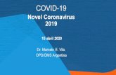 Presentación de PowerPoint€¦ · ¿Qué es el Coronavirus? • ARN virus que causan enfermedades de leves a graves en humanos y animales •En humanos generalmente enf. respiratoraias