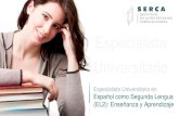 Formación online de master y doble master postgrado en … · 2021. 6. 15. · Especialista Universitario Online en Español como Segunda Lengua (EL2): Enseñanza y Aprendizaje 3