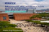 Manual de inducción para estudiantes de posgrado · 2021. 8. 9. · Manual de inducción para estudiantes de posgrado –EAFIT Medellín– Posgrados Mayores informes Universidad