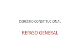 REPASO GENERAL...del derecho guatemalteco) •Además encontramos en el preámbulo de nuestra constitución, la enunciación de los principios axiológicos o valores fundamentales