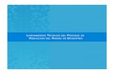 LINEAMIENTOS TÉCNICOS DEL PROCESO DE PREVENCIÓN DEL RIESGO DE … · 2018. 6. 5. · 82 Lineamientos Técnicos del Proceso de Reducción del Riesgo de Desastres. RESOLUCIÓN MINISTERIAL