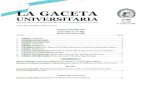 UNIVERSITARIA 10-2006 - Universidad de Costa Rica · e) Universidad Estatal a Distancia. La Universidad Estatal a Distancia, por medio del oficio CU-2006-171, remite copia del acuerdo