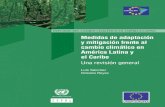 6A Medidas de adaptación y mitigación - CEPAL · procesos de adaptación al cambio climático y de mitigación de las emisiones de GEI. América Latina y el Caribe, como el resto