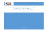 PROYECTO EDUCATIVO INSTITUCIONAL ESCUELA EL ASILO PEI€¦ · El Proyecto Educativo Institucional de la Escuela Rural El Asilo (en adelante PEI) es el documento que contiene los principios