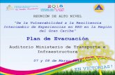Plan de Evacuación - PreventionWeb · 2018. 4. 24. · Plan de Evacuación Auditorio Ministerio de Transporte e Infraestructura Salón Principal Salón de Reuniones PLANTA ALTA .