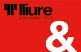 presentación 19/20 - Teatre Lliure · 2020. 1. 31. · El Lliure escucha para llevar al escenario los retos del presente Ara. Fundado en 1976, el Teatre Lliure es uno de los teatros