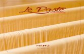MENÚ - Le Paste · 2021. 4. 7. · GATO NEGRO - CARMÉNÈRE Ideal para Acompañar: Pollo al Vino, Pasta en Salsa de Tres Quesos, al Burro, Al Fredo, Camarones y Lasagna Le Paste.