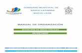 MANUAL DE ORGANIZACIÓN · 2017. 11. 8. · manual de organizaciÓn secretarÍa de obras pÚblicas direcciÓnde modernizaciÓn administrativa secretario de obras publicas dfp‐09sop