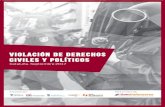 VIOLACIÓN DE DERECHOS CIVILES Y POLÍTICOS · 2020. 5. 13. · VIOLACIÓN DE DERECHOS CIVILES Y POLÍTICOS Cataluña. Septiembre 2017 // 4 1.- introducción 1. El presente Informe