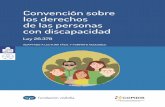 Convención sobre los derechos de las personas con discapacidad · 2020. 6. 12. · Convención sobre los Derechos de las personas con Discapacidad en Lectura Fácil 3ª edición