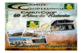 INDICE Saludos - Camuy Coop · 2021. 6. 10. · la idea, entre un grupo de 17 pioneros visionarios, de organizar una cooperativa en el pueblo de Camuy. Del primer libro de actas se