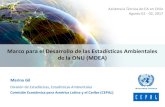 Marco para el Desarrollo de las Estadísticas Ambientales de la … · 2017. 7. 28. · Marco para el Desarrollo de las Estadísticas Ambientales de la ONU (MDEA) Asistencia Técnica