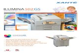 HIGH DEFINITION DIGITAL COLOR PRINT SYSTEMILUMINA 502 GS SERIES MODEL CARACTERÍSTICAS - Sistema de impresión digital HD - Tecnología de Alta Definición de Color - Flujo de trabajo