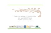 CUADERNILLO DE EJERCICIOS DE MATEMÁTICAS ...kaxilkiuic.org.mx/wp-content/uploads/2020/07/CUADERNILLO...En el interior de este cuadernillo se presentan 20 ejercicios de matemáticas