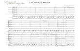 LA VITA È BELLAxaltesa/conins/vidabella.pdf · 2021. 5. 15. · Flauta I Flauta II Contralt Tenor Xilòfon Baix Piano D D q = 125 F I F II Ctrl Ten Xil B Pno A7 A& D F©7/C© B‹