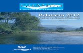 Relatório 2012 - Comitê Guandu · 2017. 9. 11. · centes do Ribeirão das Lajes, as águas desvia-das do Rio Paraíba do Sul e do Piraí, os aflu-entes ao Ribeirão das Lajes,