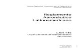 Reglamento Aeronáutico - SRVSOP...Quinta Reunión de Autoridades de Aviación Civil de la Región SAM, junio 1996 Proyecto RLA/95/003 JG-10/15 (29 de junio 2004) 1 Décimo Tercera
