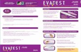 EVATEST EASY x 1 stick · 2015. 11. 26. · 1 manual de instrucciones. 1 2 3 250 x 275 mm Producto Evatest Easy x 1 stick Manual de Instrucciones 53934-00 75% Motivo Emisión Cambio