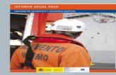 INFORME ANUAL 2010 - Salvamento Marítimo2018/08/06  · Informe anual 2010 7 La Sociedad de Salvamento y Seguridad Marítima lleva trabajando diecisiete años por la seguridad en