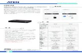 CE610A-Ver02jassets.aten.com/product/spec_sheet/JP/CE610A-ver02j.pdf · 2017. 6. 23. · ラックマウントキット×1 クイックスタートガイド×1 （ce610aの同梱品）